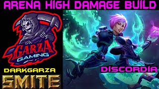 Smite Arena Discordia High Damage Build  Beginner Friendly God [upl. by Jegger]