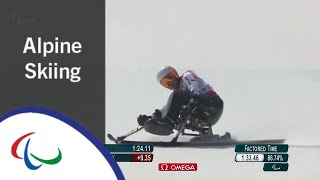 Pavel BAMBOUSEK Downhill  PyeongChang2018 Paralympic Winter Games [upl. by Martinic]