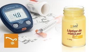 Lăptişorul de matcă şi diabetul [upl. by Ellehcir]