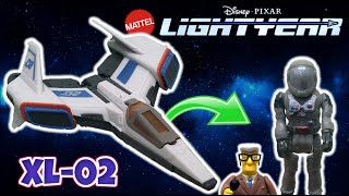 LIGHTYEAR  XL02 amp Buzz Lightyear  Mattel 2022 Hyperspeed Series Disney Pixar  TOY SHOTS [upl. by Manvil]