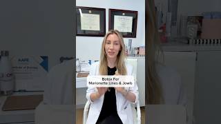 How to treat marionette lines amp jowls with Botox 💉✨ botox botoxtreatment botoxinjections [upl. by Analed620]