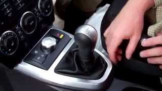 How to remove manual gear knob  gaiter on Land Rover Freelander 2  LR2 [upl. by Aicilaf]