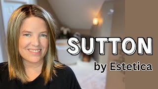 SUTTON by Estetica in RH1226RT4 Wig Review How To Correct a Steaming Result Styling Color Deets [upl. by Asseret]