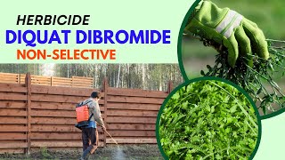 Diquat Dibromide a non selective herbicide for weeds removals from crops orchard tracks and water [upl. by Rima585]