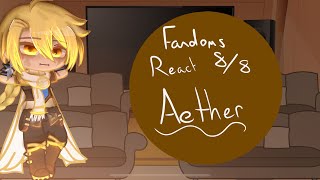 Fandoms React  💛Aether💛  Ships Xiaother  Part 88 [upl. by Earla956]