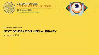 Convegno Stelline 2023 Milano  Next generation medialibrary [upl. by Mailiw]