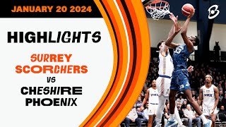 Surrey Scorchers vs Cheshire Phoenix  Game Highlights [upl. by Shugart]