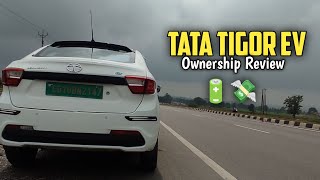 Ev लाओ और पैसे बचाओ 🔋💸  Tata Tigor Ev Ownership Review [upl. by Clercq]