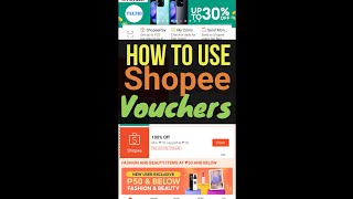 How to Apply Shopee Vouchers  30 discount live sample [upl. by Dickenson]