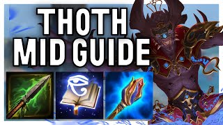 A PRO PLAYERS GUIDE TO THOTH  Thoth PlaybyPlay Ranked Conquest [upl. by Innavoij]