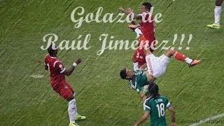 México vs Panamá  Gol de Raúl Jiménez [upl. by Yliak]