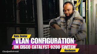 How to Configure Vlan on Cisco Catalyst 9200 for Beginners [upl. by Nav]