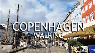 COPENHAGEN DENMARK 4K Walking Tour Discover Famous Landmarks structure in Autumn 2023  Part 1 [upl. by Elleahcim]