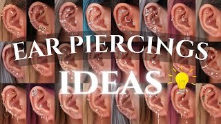 The Best Ear Piercing Ideas for Females  Impuria Jewelry Cartilage Earrings [upl. by Annaek]