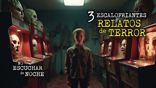 RELATOS DE TERROR PARA LA NOCHE MÁS OSCURA  COMBO DE HISTORIAS REALES [upl. by Durwyn649]