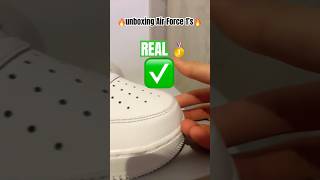 Unboxing Air Force 1🔥🥇❤️shorts nike subscribe [upl. by Fidellia]