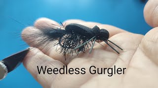 Fly Tying  Weedless Gurgler 배스 가물치 플라이 [upl. by Riane]