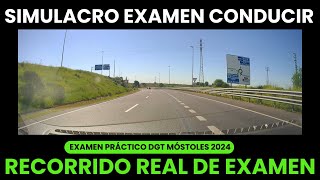 SIMULARO Real del EXAMEN PRÁCTICO de CONDUCIR en MÓSTOLES 2024 ¿Estás Preparado [upl. by Nannie]