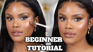 Natural Glam Makeup Tutorial for Beginners [upl. by Herminia]