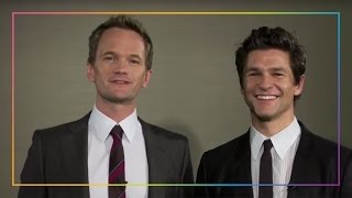 Neil Patrick Harris and David Burtka Support the Los Angeles LGBT Center [upl. by Llecrup123]