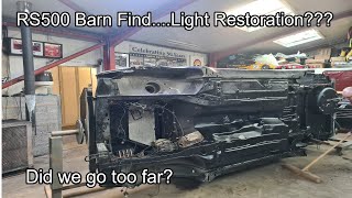 Ford Sierra RS500 Barn Find Episode 3 Did we go too far [upl. by Aneehsar926]