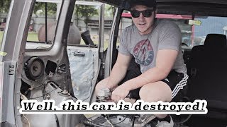 Making a Monster Pt 1 Chopped 2006 Scion xB build [upl. by Negah]