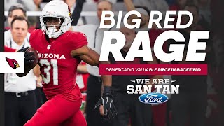 Big Red Rage  Emari Demercado Valuable Piece In Cardinals Backfield [upl. by Ynafets]