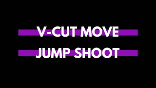 PRIVATE CLASS BASKETBALL  V CUT MOVE amp JUMP SHOOT [upl. by Hahseram]