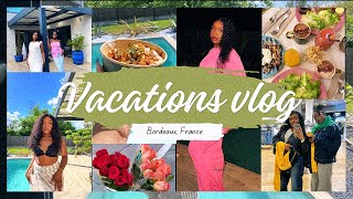 VACANCES À BORDEAUX LE VLOG ⛅️🍸  AYUNAH [upl. by Nehtanhoj]