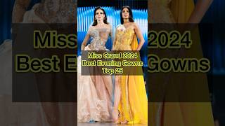 Miss Grand 2024 Best Evening gowns missgrand missgrandinternational missgrand2024 mgi shorts [upl. by Yale]