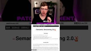 Semantic Versioning [upl. by Demy]