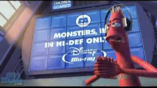 Monsters Inc BluRay DVD Promo [upl. by Wind]