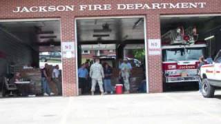 Breathitt Co Flood 2009 Relief EffortKy National Guard comes to town [upl. by Radbun]