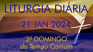 LITURGIA DIÁRIA  3º DOMINGO DO TEMPO COMUM  FREI LUÍS MARIN  21 DE JANEIRO DE 2024 [upl. by Ellennod]