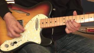 1969 Fender Thinline custom Color sunburst all original Part 1 [upl. by Mullane]