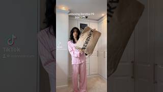 unboxing Bershka PR box✨🪩🖤 BERSHKA bershkastyle fyp unboxing haul tryonhaul bershka [upl. by Darrell]