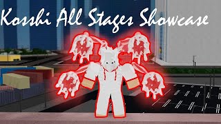 Ro Ghoul  Kosshi All Stages Showcase  SethNoobyYT [upl. by Earazed]