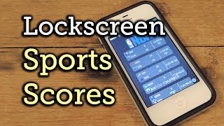 RealTime Team Scores amp Sports News on Your iPhones Lock Screen  iOS 7 HowTo [upl. by Lucius]