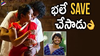 Srinivas Sai Saves Priyanka Jain From Villain  Vinara Sodara Veera Kumara Movie Scenes  Uttej [upl. by Noicpesnoc]