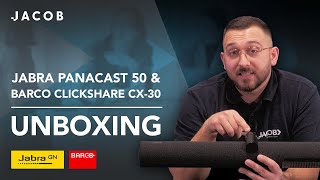 Jabra PanaCast 50 amp Barco ClickShare CX30 – Unboxing Test amp Vergleich  JACOB [upl. by Suruat]