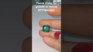 Panna stone for money growth 8777845467 [upl. by Eelrefinnej]