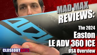 Easton LE ADV 360 ICE 258quot Youth USA Bat Overview 2024 [upl. by Amargo]