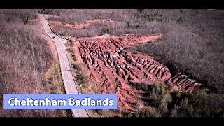 Flying around the Cheltenham Badlands [upl. by Chadwick]