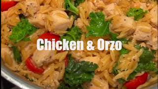 The BEST Mediterranean Chicken Orzo Recipe [upl. by Dmitri]