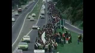 1975 Matakite Maori Land March on Wellington Motorway [upl. by Reema]