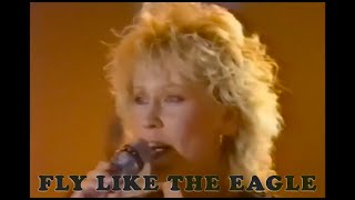 Agnetha Fältskog ABBA amp Ola Håkansson Secret Service — Fly Like The Eagle OFFICIAL VIDEO 1985 [upl. by Savvas255]