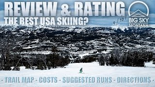 Big Sky Ski Resort Review and Rating [upl. by Hsilgne574]