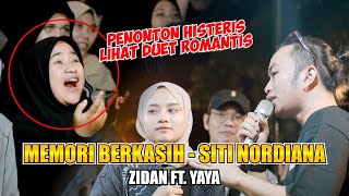 MEMORI BERKASIH  SITI NORDIANA LIVE NGAMEN ZIDAN FT YAYA [upl. by Atiuqehc]