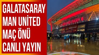 Ali Sami Yen’de Manchester Maçı Öncesi Yoğun Yağış  Canlı Yayın [upl. by Nylirac616]