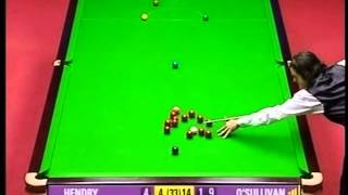 2004 World Snooker Championship SF Ronnie OSullivan vs Stephen Hendry Session 3 BBC [upl. by Aromas86]